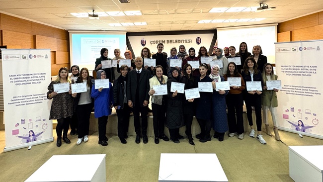 BELEDİYE’DEN GİRİŞİMCİ KADINLARA DESTE